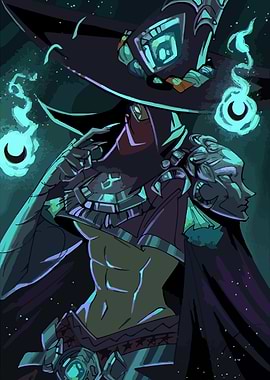 Hades Game Witch Character Art