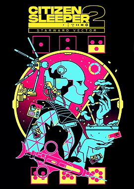 Citizen Sleeper II: Starward Vector Artwork