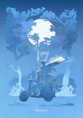 Gintama Yorozuya Moonlight Ride