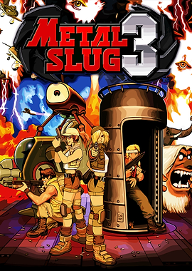 Metal Slug 3 Game Cover Art