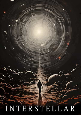Interstellar Movie Poster Art