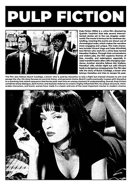 Pulp Fiction Movie Poster