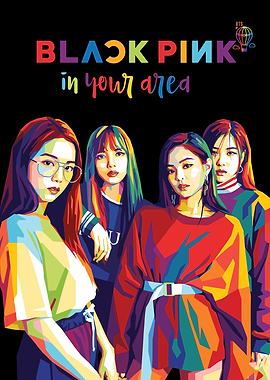Blackpink in Your Area Pop Art