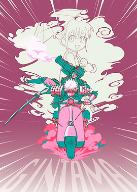 Gintama Kagura War Ride