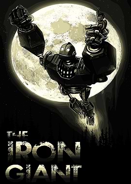 The Iron Giant Movie Poster Art