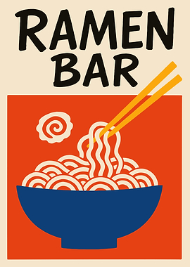 Ramen Bar Illustration