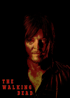 The Walking Dead: Daryl Dixon Portrait