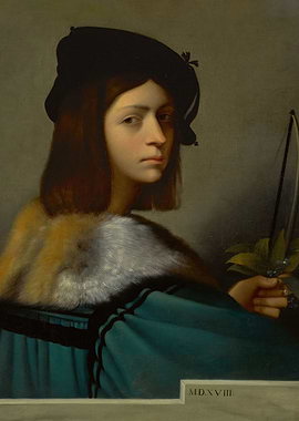 Portrait of a Young Man with Arrow