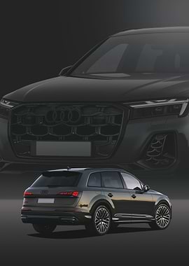 Audi SQ7 SUV Car