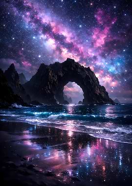 Cosmic Beach Arch