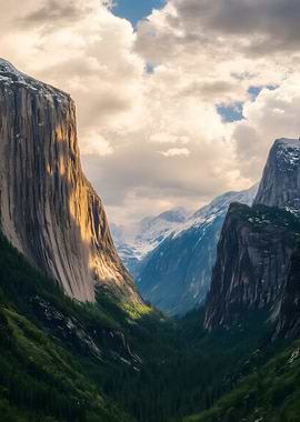 Yosemite Valley Landscape