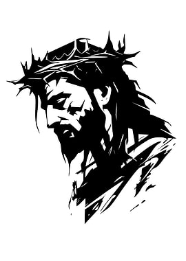 Jesus Christ with Crown of Thorns