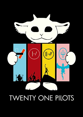 Twenty One Pilots Cat Fan Art