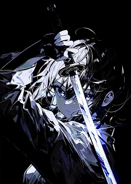 Anime Girl with Katana