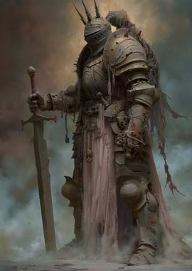 Grim Medieval Knight