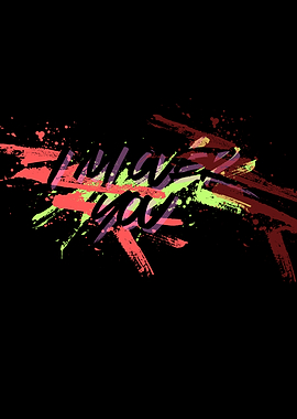 I'm over you - Text Art