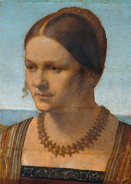 Portrait of a Young Woman Painting