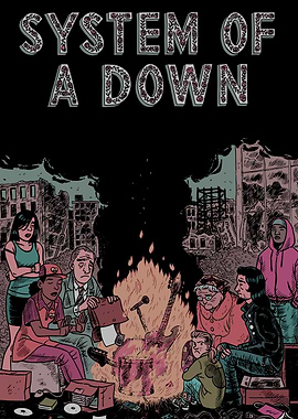 System of a Down Comic Art