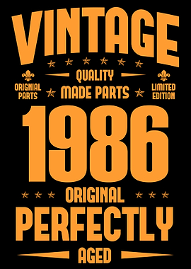 Vintage 1986 Quality Made Parts Limited Edition