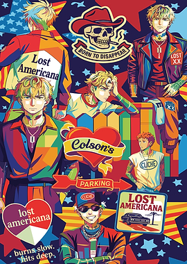 Lost Americana Pop Art Collage