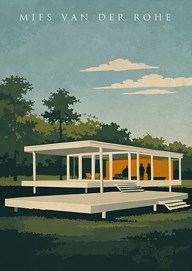 Mies Van Der Rohe Farnsworth House