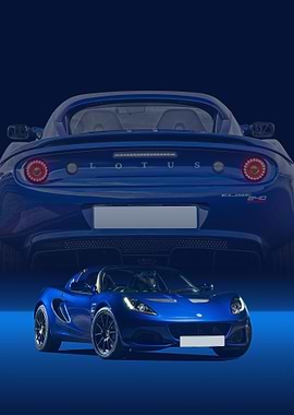 Blue Lotus Elise 240 Car