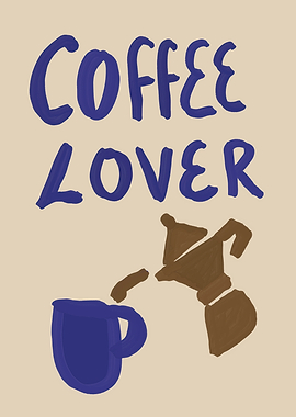 Coffee Lover Illustration