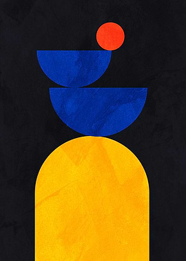 Geometric Shapes Abstract Art