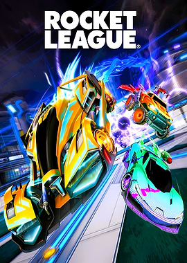 Rocket League Game Cover Art