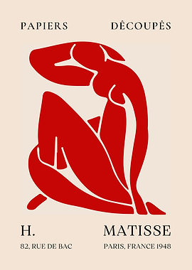 Matisse Cutout Art Print