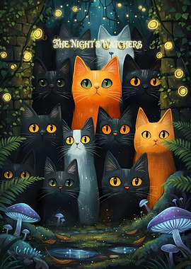 The Night's Watchers: Feline Gathering