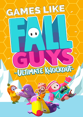 Fall Guys: Ultimate Knockout Game Poster