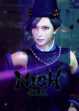 Nioh game character portrait