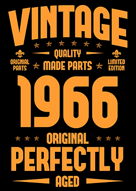 Vintage 1966 Quality Made Parts