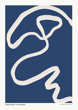 Abstract Spheres Art Print