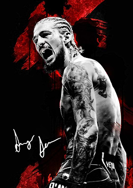 Sean O'Malley MMA Fighter Portrait