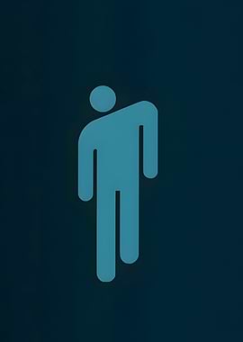 Abstract Stick Figure Symbol