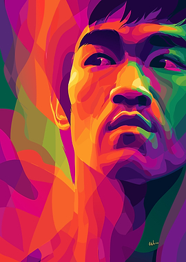 Bruce Lee Psychedelic Guard