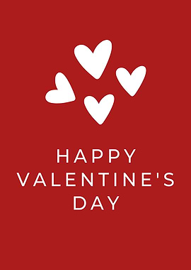 Happy Valentine's Day Hearts