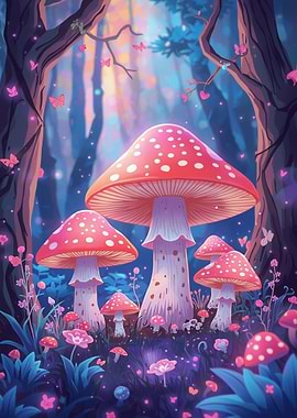 Magical Mushroom Forest