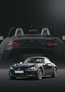 Mazda MX-5 Miata Car Portrait