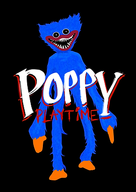 Poppy Playtime Huggy Wuggy Illustration
