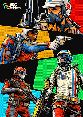Arc Raiders: Futuristic Soldiers