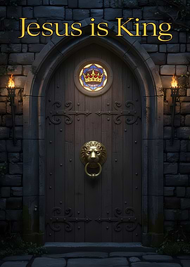 Jesus is King: Castle Door