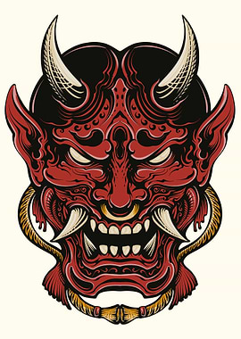 Red Oni Mask
