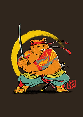 Yakuza Bear Samurai