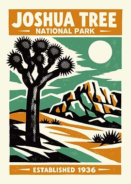 Joshua Tree National Park Poster