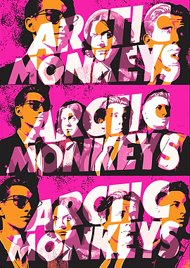 Arctic Monkeys Band Poster Art