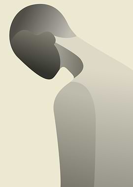 Weight of Regret: Abstract Introspection & Shame Print