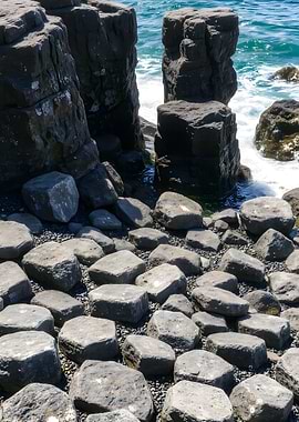 Giant's Causeway Basalt Columns